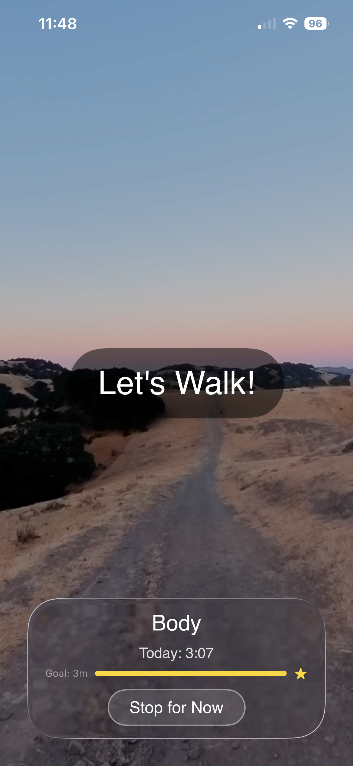 CoDo Let's Walk on iPhone